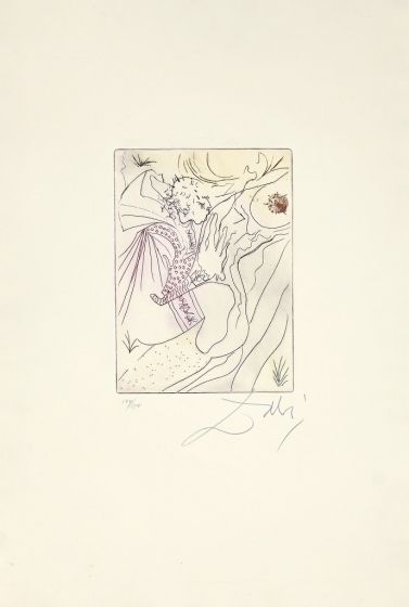 Shared sin from Le Decameron by Salvador Dalì -  Contemporary Artwork