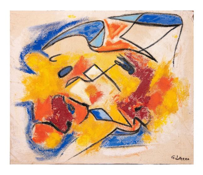 Red Flame by Giorgio Lo Fermo - Contemporary Artwork 
