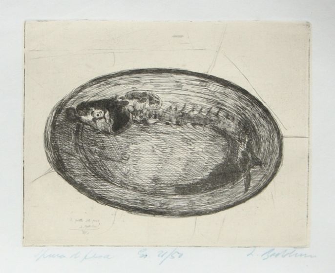 Spina di pesce by Luigi Bartolini - Modern Artwork 