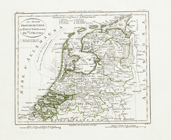 Map of Netherlands