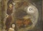 Ruth at the feet of Boaz- from the series "Illustrations for the Bible"