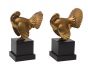 Turkeys Bookends by Anonymous - Decorative Object