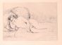 Femme Nue Couchée (Tourné à gauche) by Pierre-Auguste Renoir - Modern Artwork
