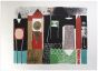 The Houses by Franco Gentilini - Contemporary Artwork