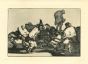 Disparate de carnaval - from Los Proverbios by  Francisco Goya - Old Master artwork