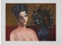 Ragazza Con Vaso Di Fiori byFranco Gentilini - Contemporary Artworks