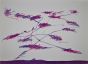 Abstract Violet Composition 