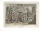 G. Pivati, The Patriarch distributing the Holy Fire, Hand-watercoloured Etch, 1746-51, Feast, Etching, Wartercolour, Old Masters, Uses, Costumes, Asia, America, Sacred, profane, Dictionnary, Scientific, Curious, Church, dogma, Gianfrancesco, Pivati, Venic
