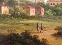 Pair of Tuscan Landscape with City by an European artist - Old Masters