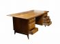 Mid-century Wood Desk by Melchiorre Bega