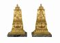 Pair of Bronze Shelves - Antique Decorative Objects