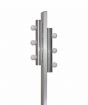 Vintage Chromed Floor Lamp 