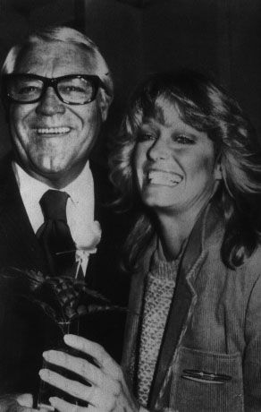 Cary Grant and Farrah Fawcett