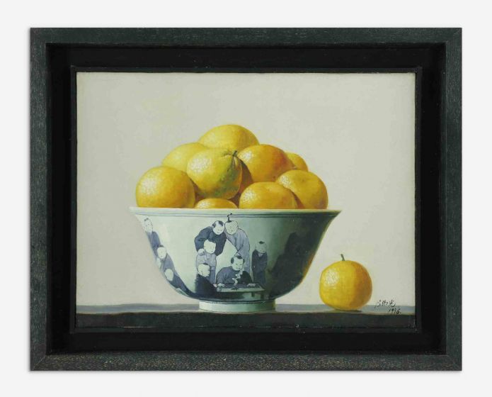 Oranges in a Bowl