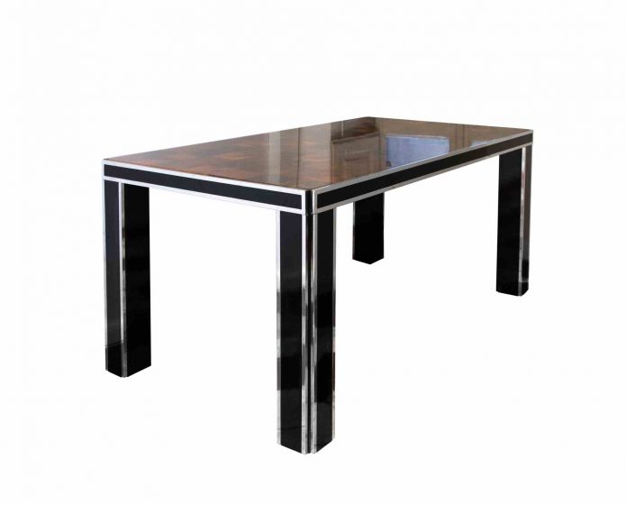 Table with Six Chairs by Willy Rizzo