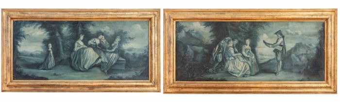 Pair of Gallant Scenes