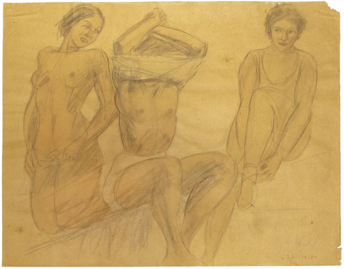 Figures by O.Roche - Modern Artwork