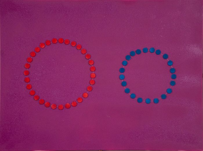 Circles on Pink