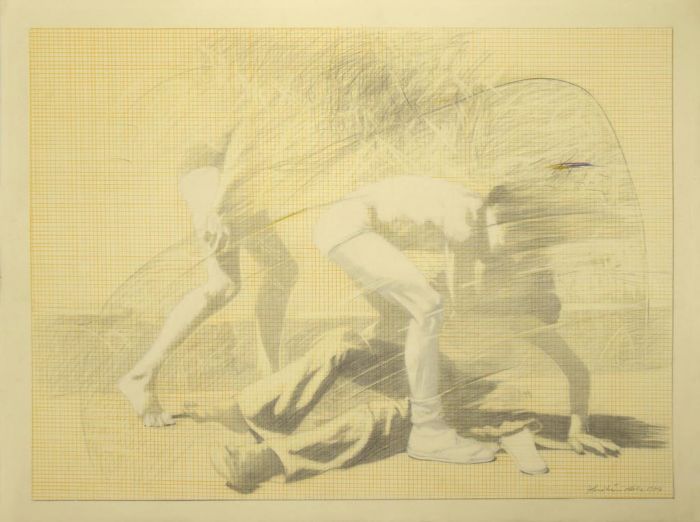 The Fight by Flaniha - Old Master Artwork
