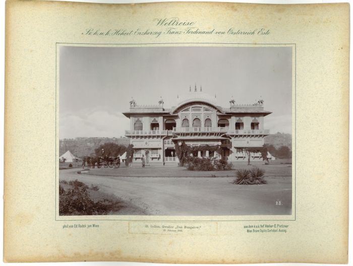 Indien. Gwaliar - Dak Bungalow by prince Franz Ferdinand von Osterreich Este - Artwork