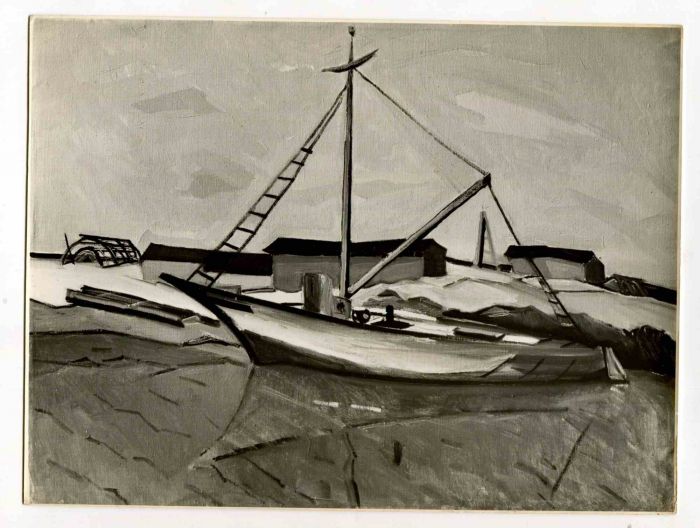 Photograph of a Painting by the Painter Beppe Guzzi 
