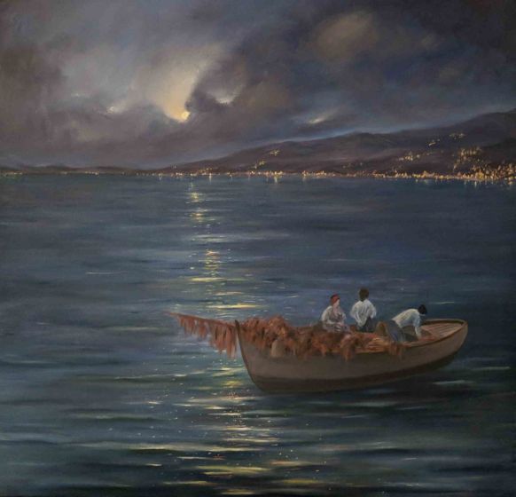 Lights in the Gulf of Naples