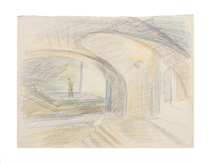 The Bridge by R. Casanove - Modern Artwork
