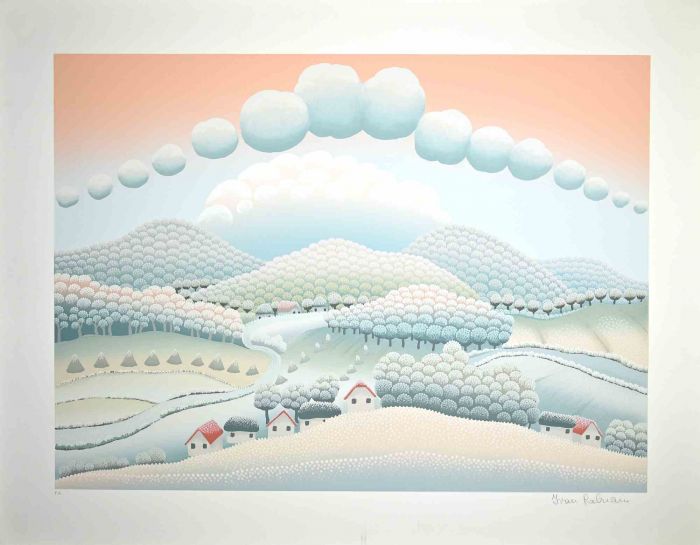 Snowy Landscape - SOLD