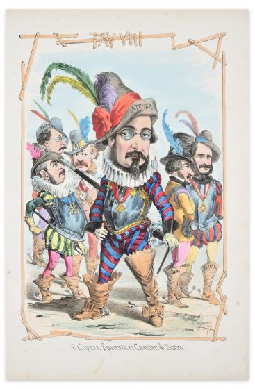 Il Capitan Spaventa by Antonio Manganaro - Modern Artwork