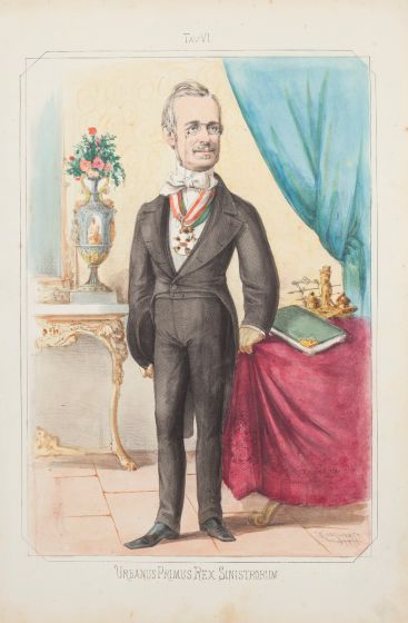 Urbanus Primus Rex Sinistrorum by Antonio Manganaro