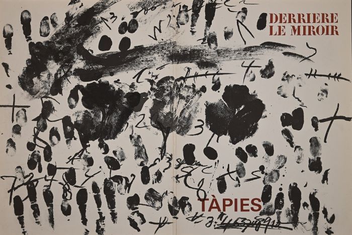 Derriere Le Miroir Cover by Antoni Tapies- Contemporary Artwork