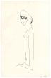 Stylized Female Nude by Alkis Matheos - Contemporary Artwork 