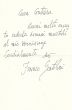 Invitation Letter by Franco Gentilini