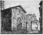 L. Rossini, Tivoli, Rome, Architecture, Ruins, Landscape, Roman, Villa, Palace, Neoclassicism, Old Masters, Artworks, Etchings, Engraves, Domiziano, Emperor, Albano, Church, Ruins
