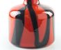 Red and Black Glass Vase - Design and Decorative Objects