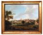 Pair of Tuscan Landscape with City by an European artist - Old Masters
