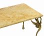Vintage Brass and Marble Table - Italy 1960s