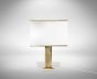 Brass Table Lamp by Romeo Rega
