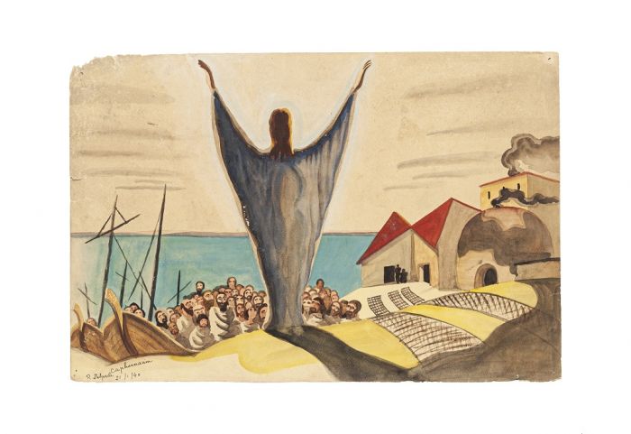 Capharnaüm by Jean-Raym Delpech - Modern Artwork