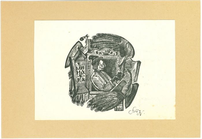 Ex Libris Haeka - Contemporary Artwork