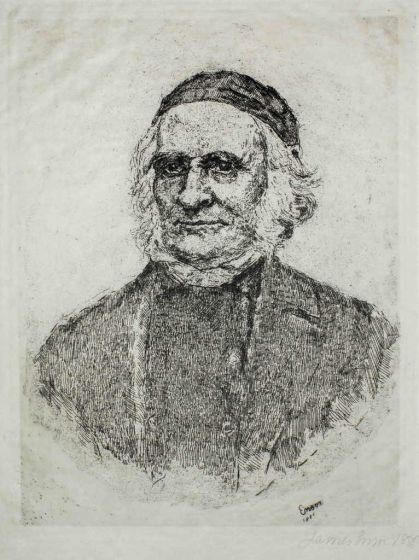 Frise, the Swedish Botanist by James Ensor -
 Modern Art Artwork