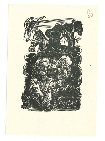 Ex Libris Kurucz Laszlo - Modern Artwork 
