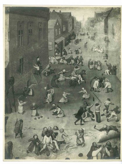  Vintage Photograph of Painting  