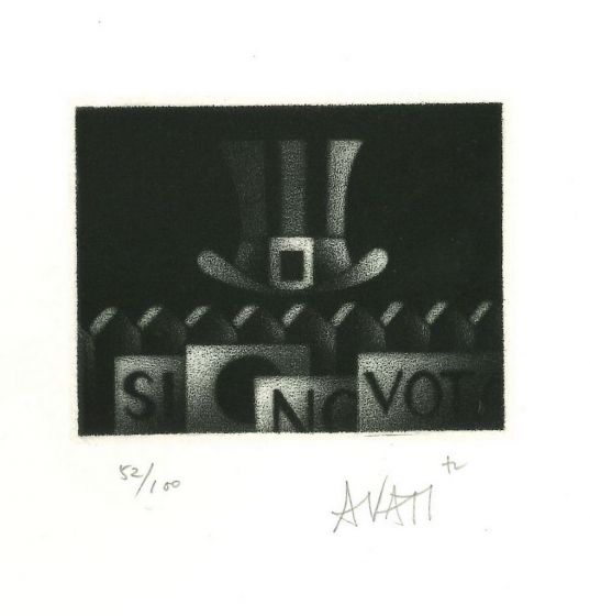 Hat by Mario Avati - Contemporary Artwork