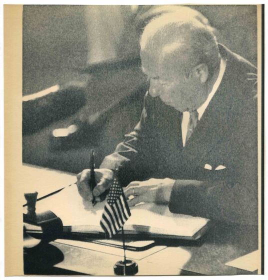 George Shultz - Vintage Photo 