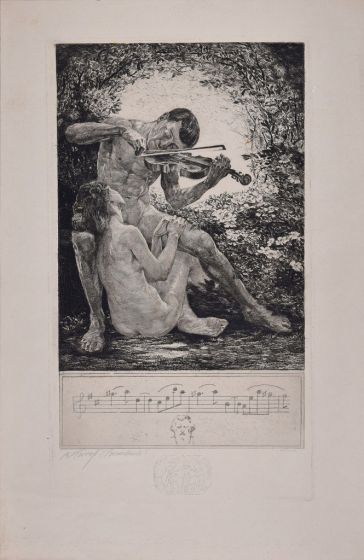 Rosenlaube by Bruno Héroux - Modern Artwork