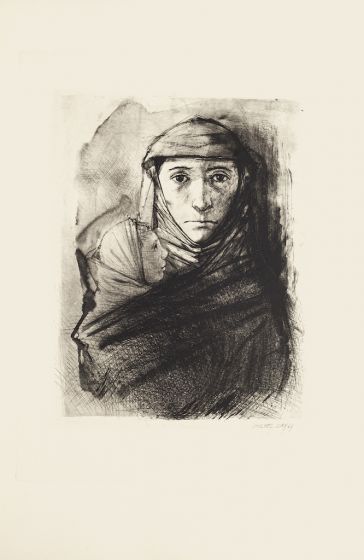 Woman by Michel Ciry - Modern Artwork