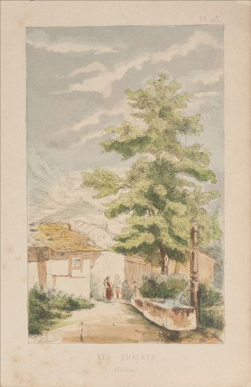 Les Chalets byGeorges Laporte - Modern Artwork