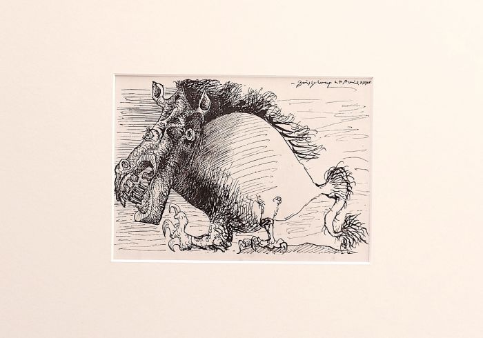 "Fantastic Animal" by Pablo Picasso - Modern Artwork