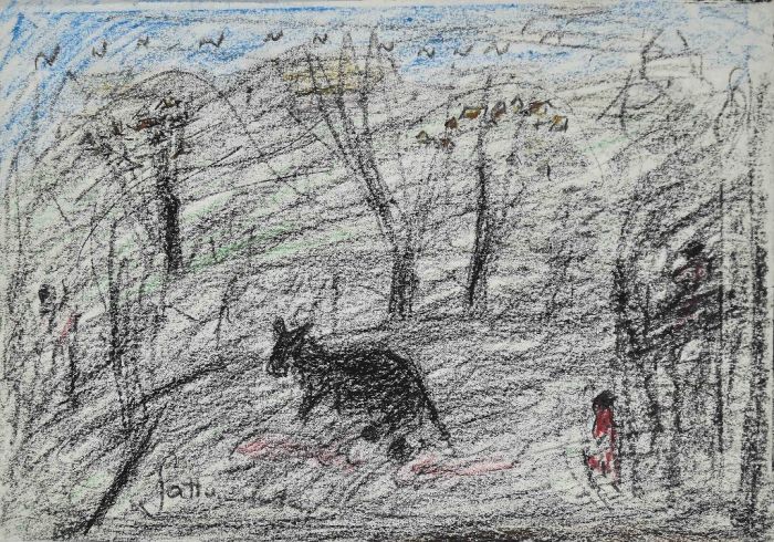 Landscape with Mule by Nazareno Gattamelata -  Contemporary Artworks